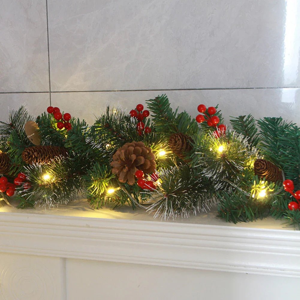 HollyBerry™ Kerst Slinger – Sfeervolle Bessen Slinger voor Feestelijke Decoratie