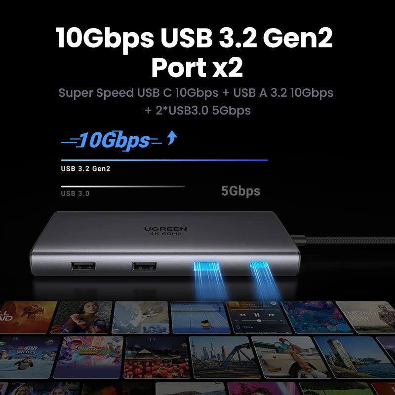 TechHub™ 10Gbps USB-C Hub