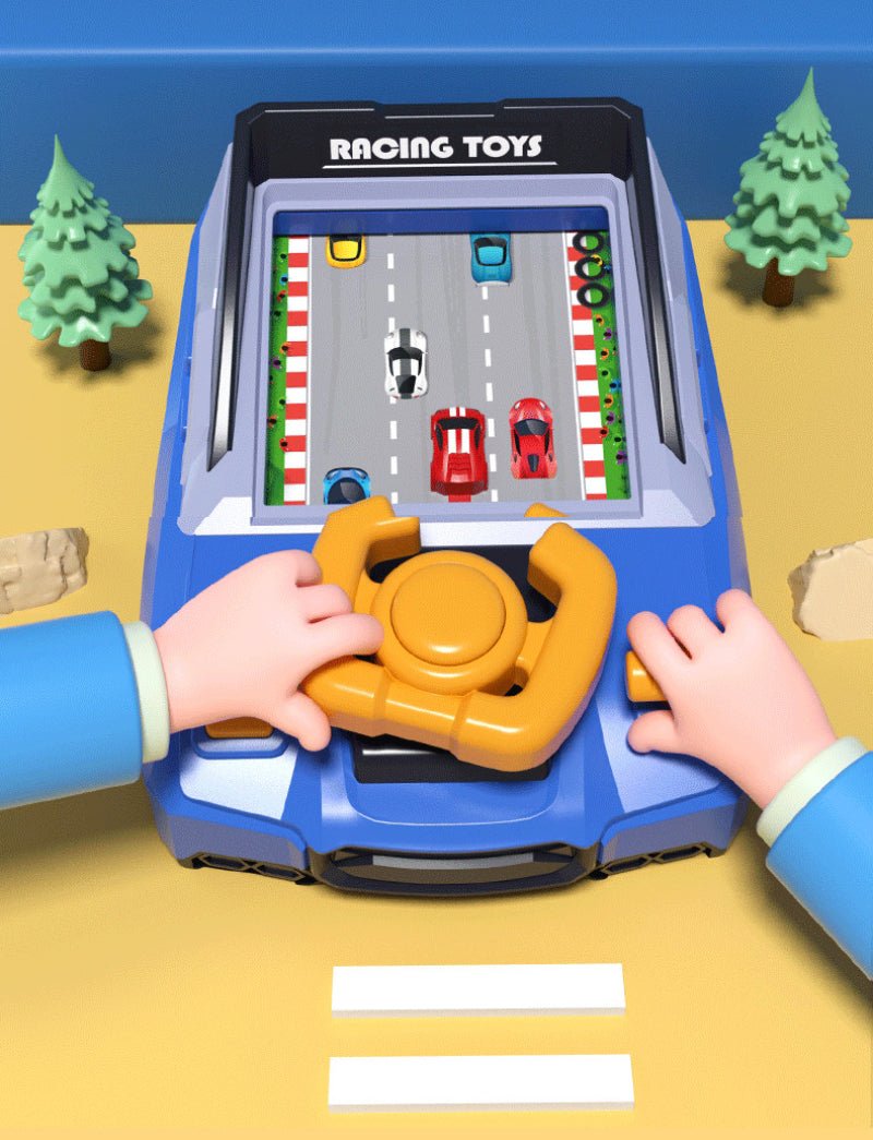 RaceMaster™ Kinderracegame | Interactief Speelgoed met Realistisch Stuurwiel