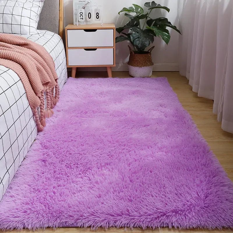 Ultra-Zacht Fluffy Tapijt voor Woonkamer en Slaapkamer - Comfortabel en Anti-Slip