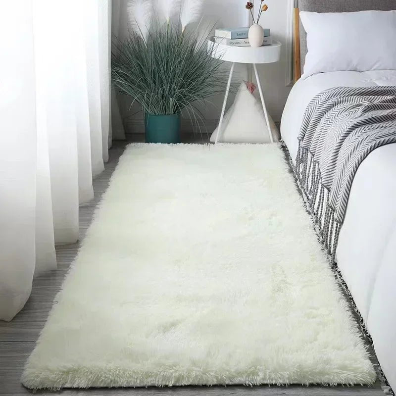 Ultra-Zacht Fluffy Tapijt voor Woonkamer en Slaapkamer - Comfortabel en Anti-Slip