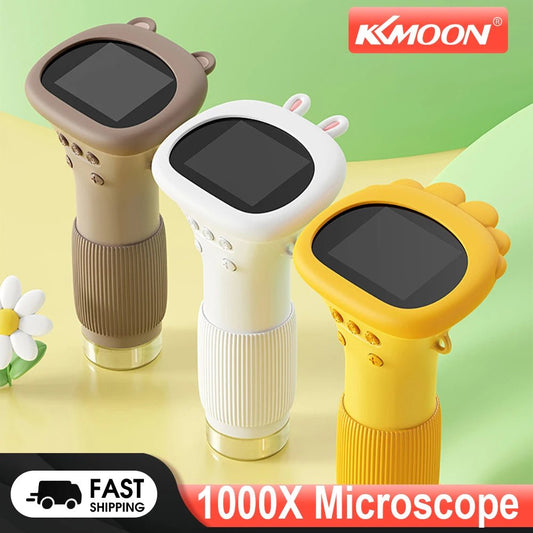 ExplorerScope™ Kinder Microscoop | 1000x Vergroting voor Kleine Avonturiers