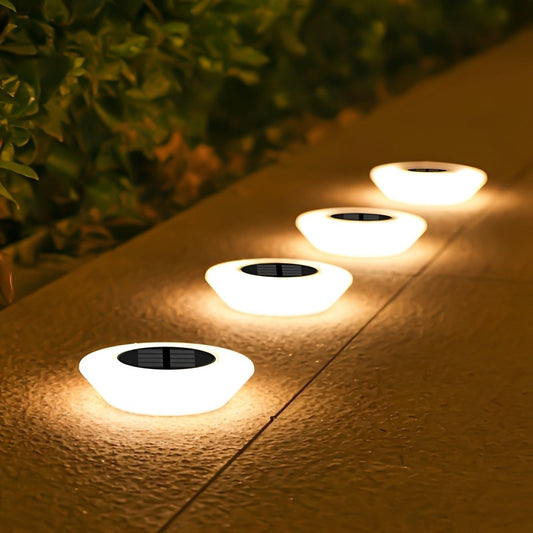 Heliora Grondlamp – Moderne Ingegraven LED Buitenverlichting op Zonne-energie