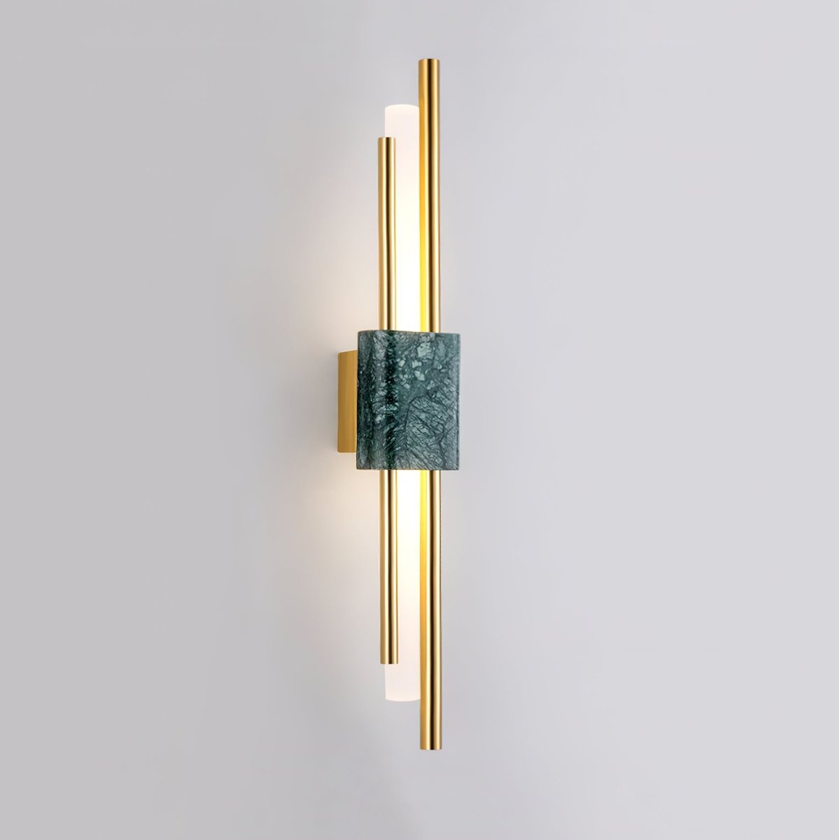 Moderne Wandlamp Met Marmer En Goud - Luxe Sfeerverlichting Voor Woonkamer en Hal