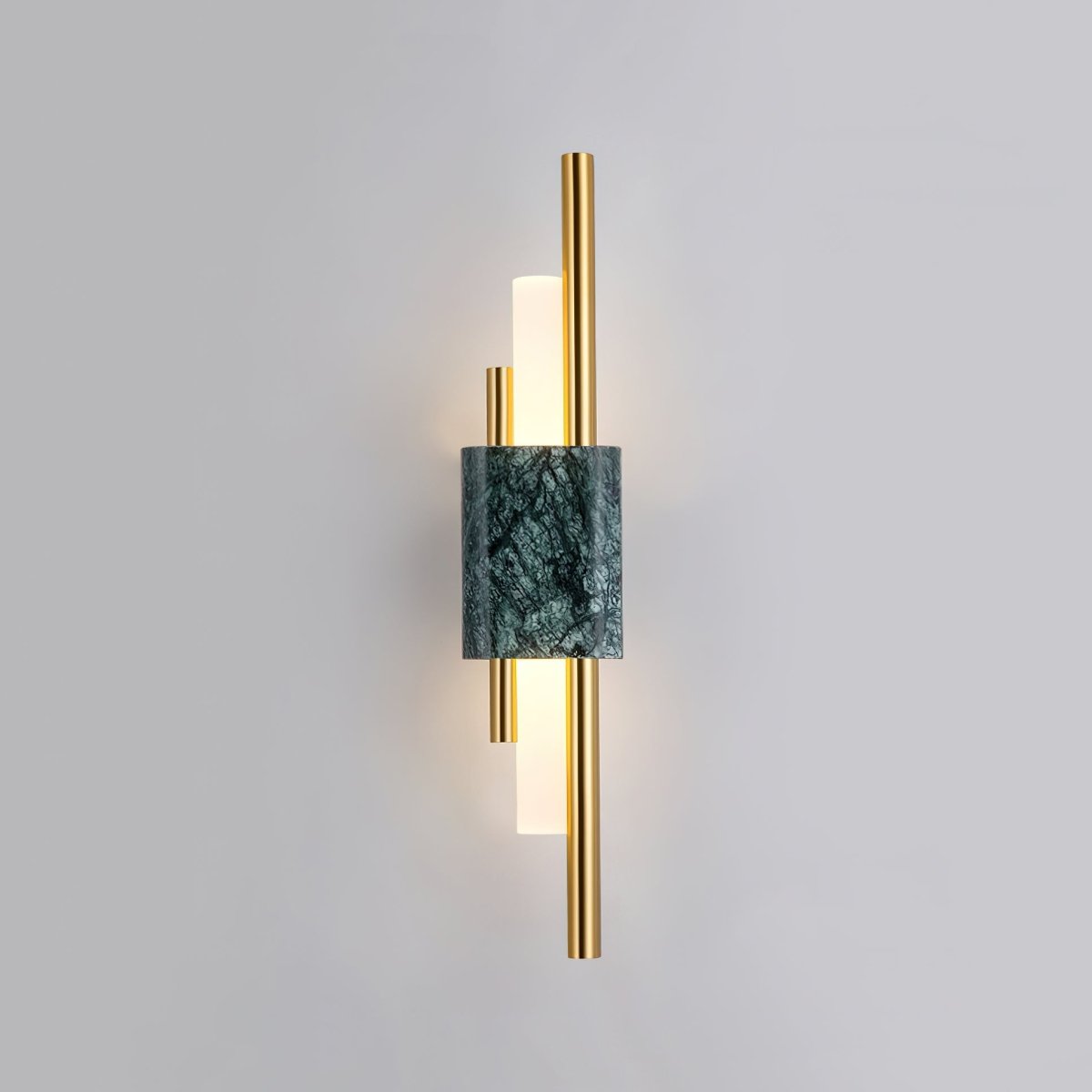 Moderne Wandlamp Met Marmer En Goud - Luxe Sfeerverlichting Voor Woonkamer en Hal