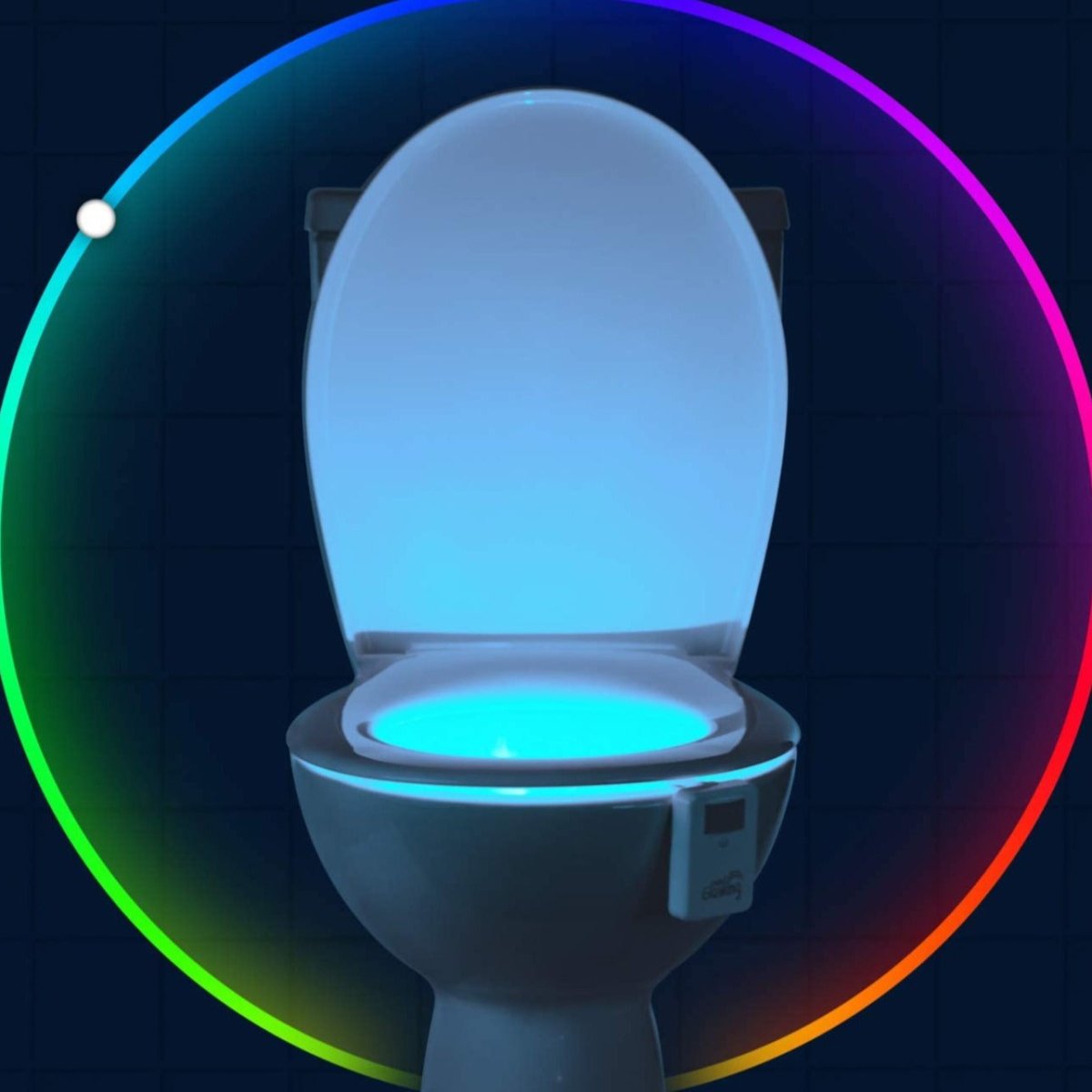 LumoBowl - Slimme Toilet Nachtlamp met Bewegingssensor