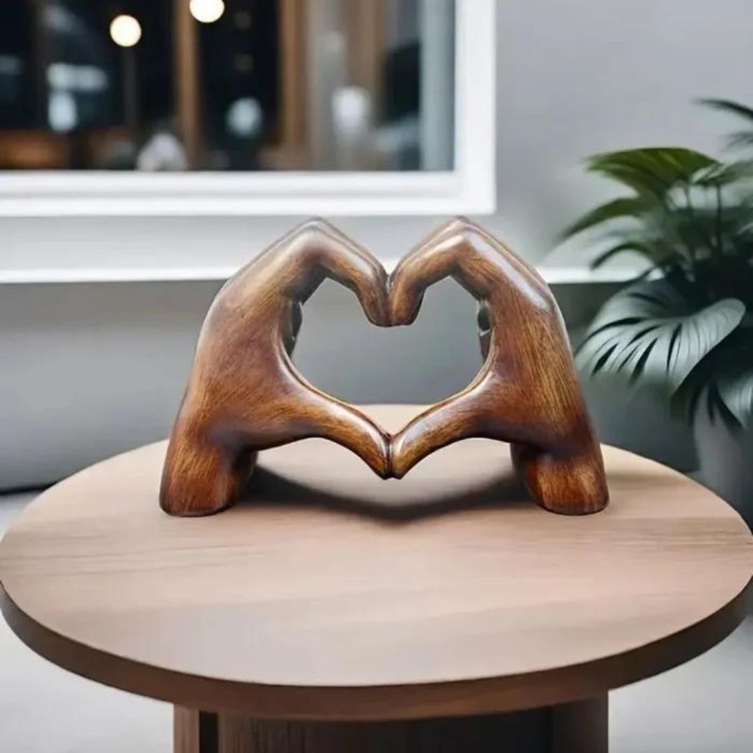 Endless Love Beeldje - Symbolisch Decoratief Kunstwerk van Eeuwige Liefde