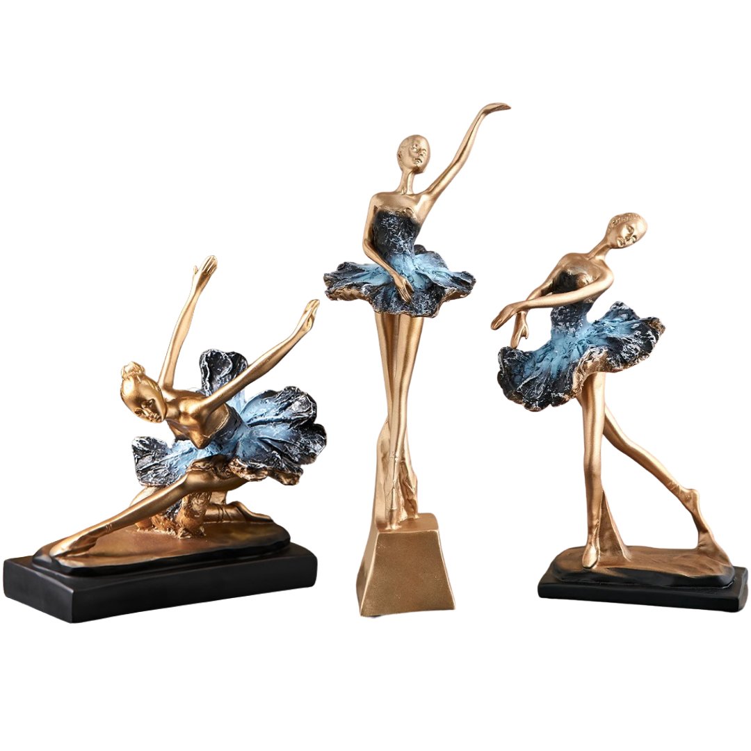 Balletmeisje Sculptuur | Moderne Decoratie voor Woonkamer