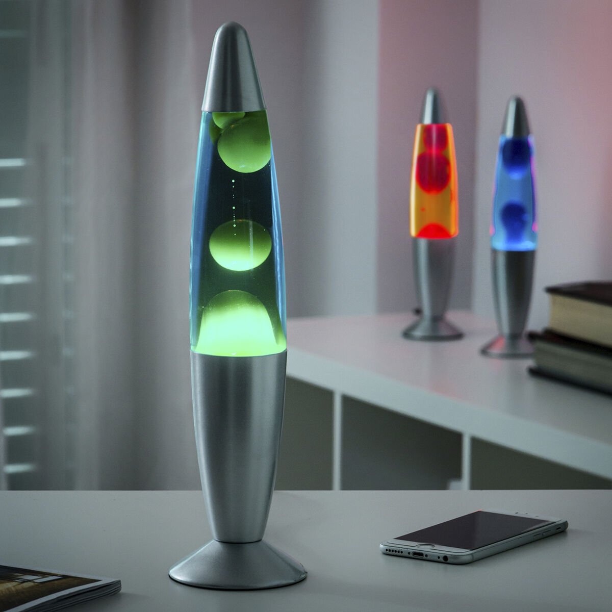 LavaLamp Sfeerverlichting - Kleurrijke LED Lavalamp Voor Rustgevende Sfeer