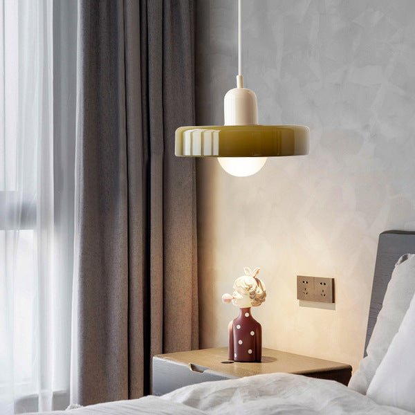 Bauhuis Glazen Hanglamp – Modern en Kleurrijk Design voor Woonkamer of Eetkamer