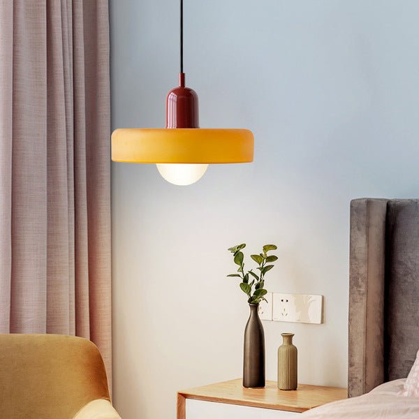 Bauhuis Glazen Hanglamp – Modern en Kleurrijk Design voor Woonkamer of Eetkamer