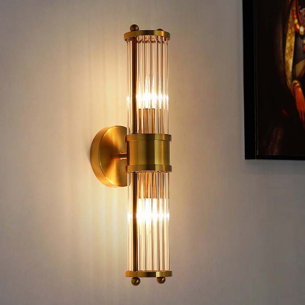 Luxe Gouden Wandlamp | Klassieke Verlichting Voor Badkamer en Woonkamer