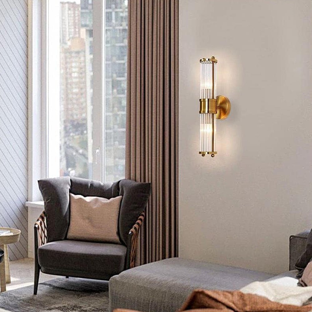 Luxe Gouden Wandlamp | Klassieke Verlichting Voor Badkamer en Woonkamer