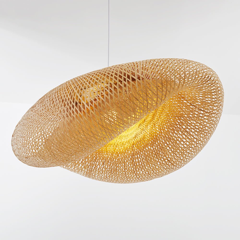 BambooGlow™ Hanglamp | Stijlvolle Bamboe Verlichting voor Natuurlijke Warmte