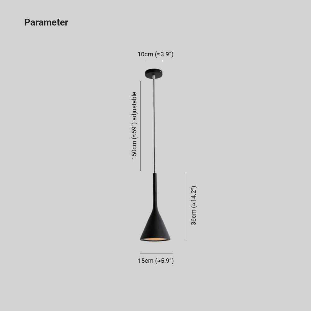 Moderne Driehoek Hanglamp - Scandinavische LED Plafondlamp voor Woonkamer en Eetkamer