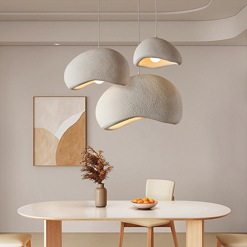 Wolkvormige Hanglamp - Moderne Wabi-Sabi Plafondlamp voor Sfeervolle Verlichting