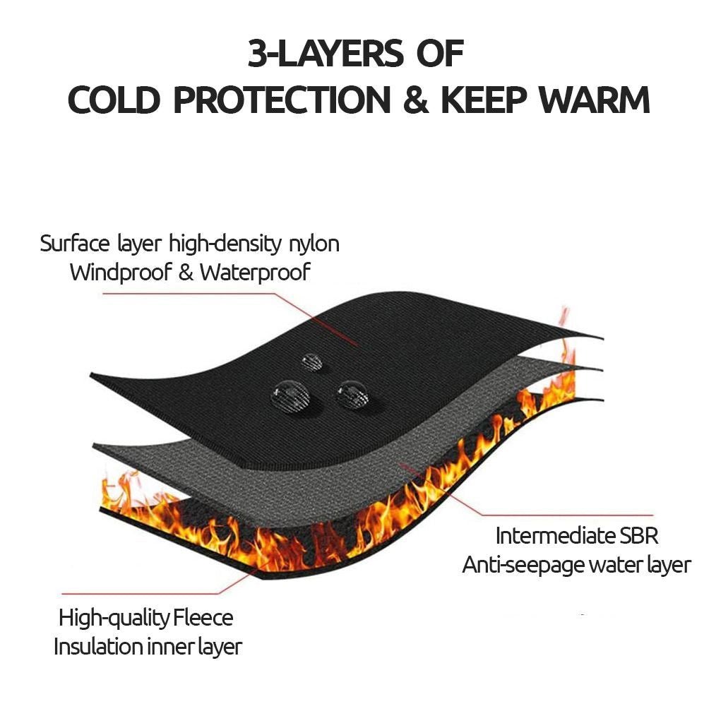 ArctiGrip Thermische Handschoenen - Warm, Waterdicht en Touchscreen-Vriendelijk