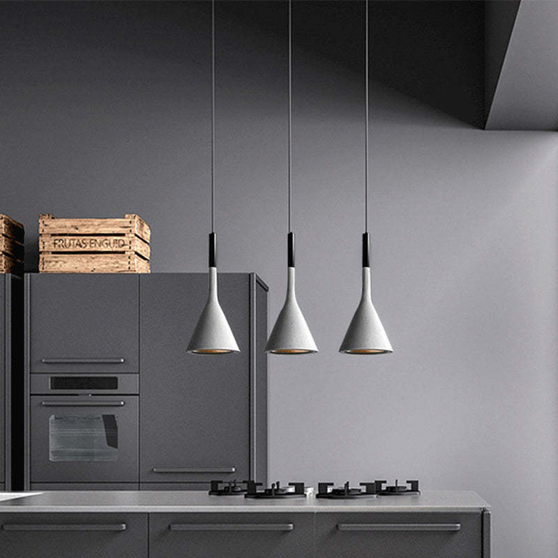 Moderne Driehoek Hanglamp - Scandinavische LED Plafondlamp voor Woonkamer en Eetkamer