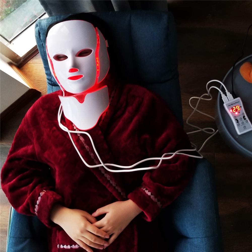 LumiGlow™ LED Gezichtsmasker – Lichttherapie voor Huidverjonging & Acne Behandeling