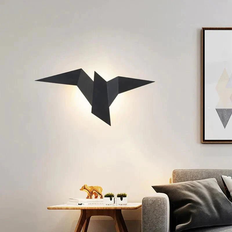 BirdGlow™ Elegante Vogel Wandlamp | Stijlvolle LED Verlichting voor Moderne Interieurs