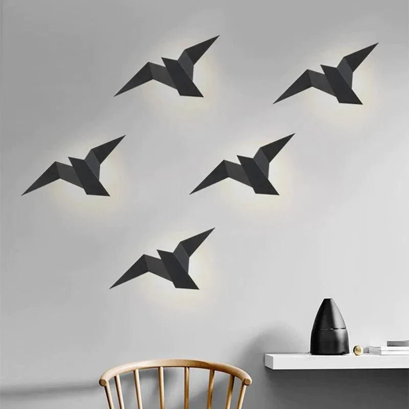 BirdGlow™ Elegante Vogel Wandlamp | Stijlvolle LED Verlichting voor Moderne Interieurs