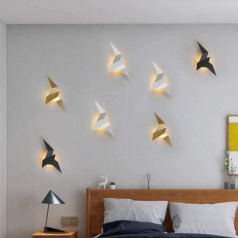 BirdGlow™ Elegante Vogel Wandlamp | Stijlvolle LED Verlichting voor Moderne Interieurs