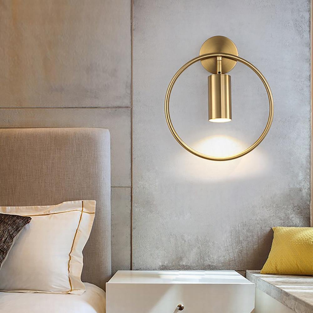 GoldGlow™ Moderne Wandlamp | Elegant Goud Design voor Stijlvolle Interieurs