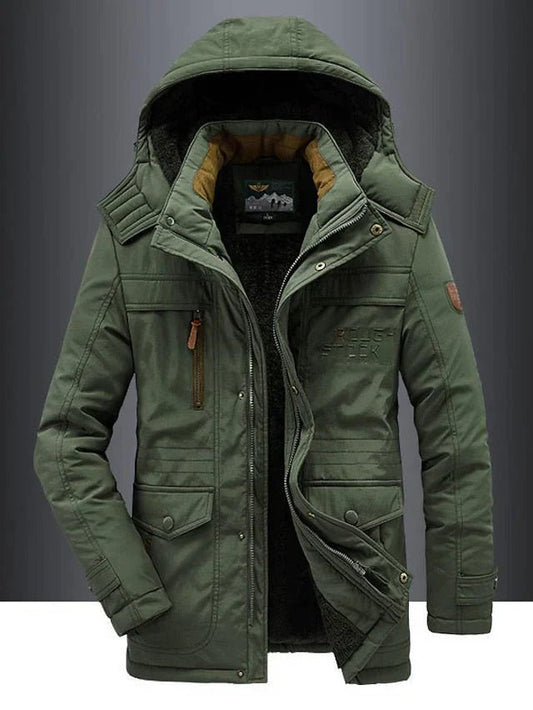 FrostTech™ Winterjas Heren – Winddichte Parka voor Koude Winterdagen