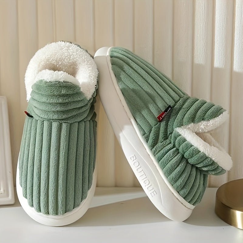 CozyFeet™ Warme Winter Sloffen – Zachte Pluche Pantoffels voor Binnen & Buiten Comfort