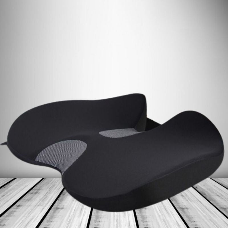 ErgoCush™ Memory Foam Autostoelkussen – Ergonomisch Zitcomfort & Pijnverlichting