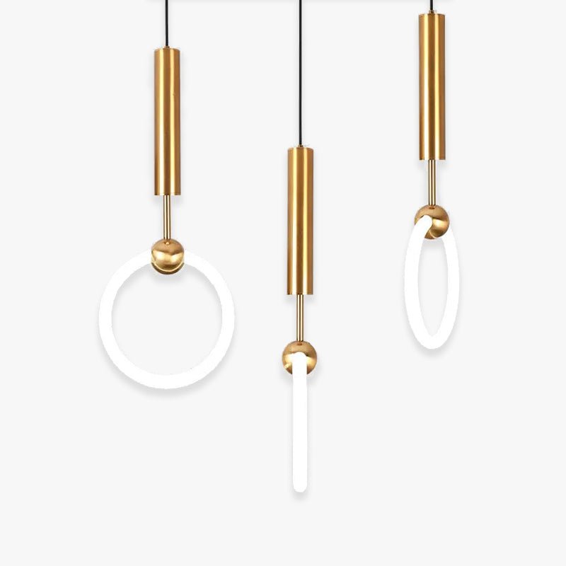 Moderne Ringvormige LED Hanglamp - Minimalistische Plafondverlichting voor Woonkamer en Slaapkamer