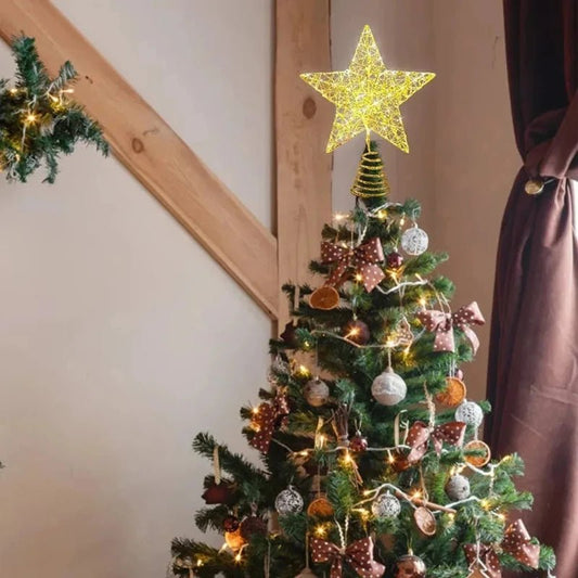 LED Kerstboom Ster – Moderne Verlichte Boomtopper