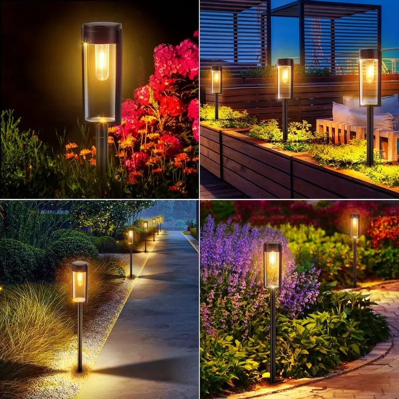 AuraGlow™ Solar Tuinverlichting – Luxe en Modern Patio Design met Zonne-energie