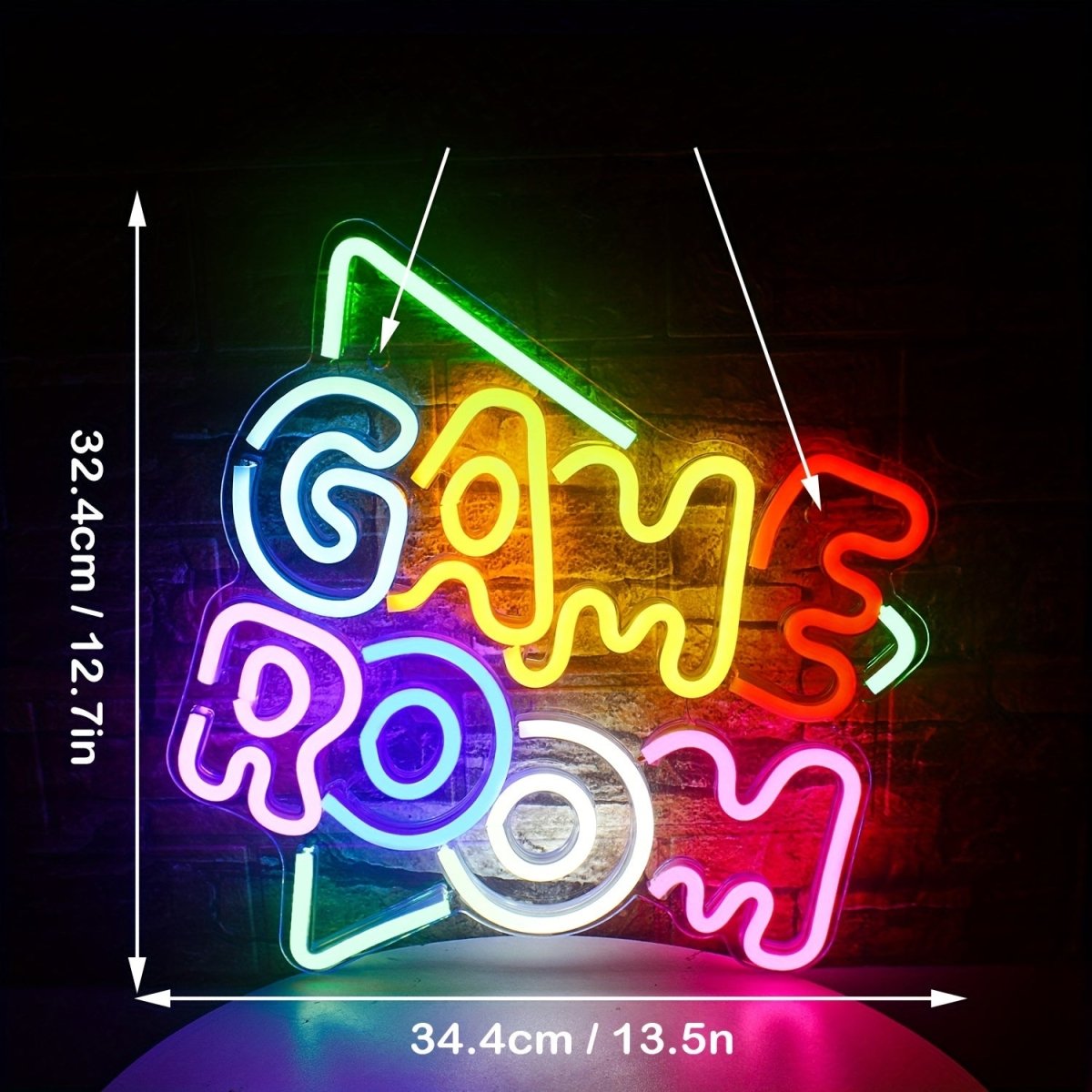 Game Room Neon™ - Kleurrijk LED Neon Sign