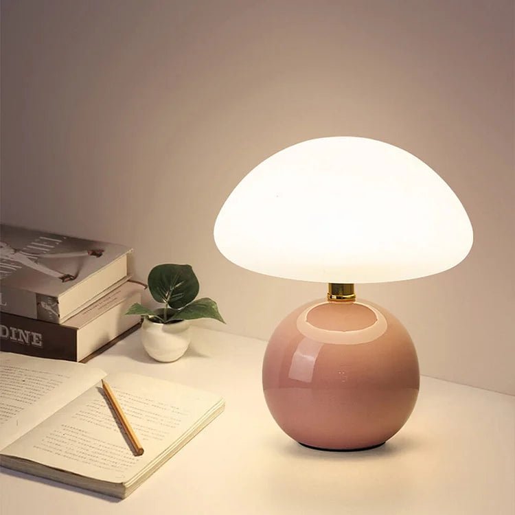 Éclaira™ Franse Pilz Lamp - Elegante Tafellamp in Bauhaus Stijl