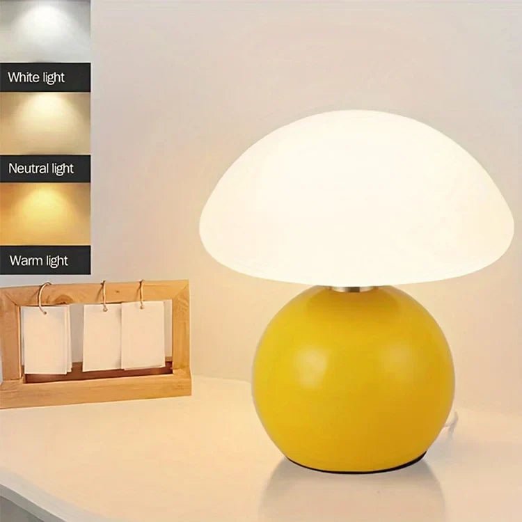 Éclaira™ Franse Pilz Lamp - Elegante Tafellamp in Bauhaus Stijl