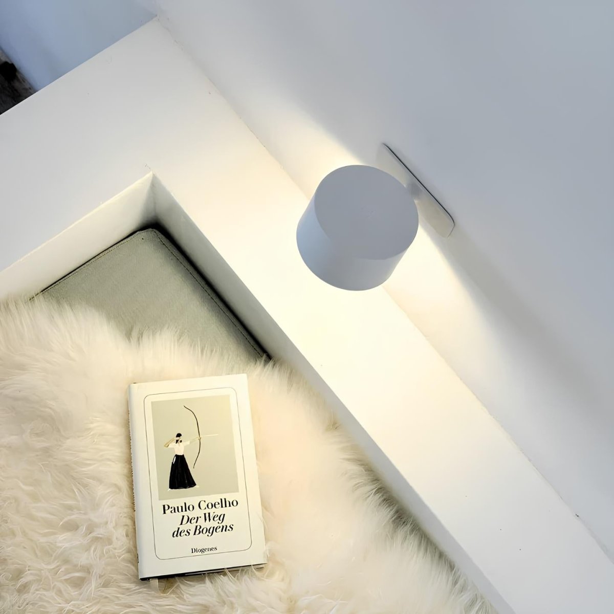 Oplaadbare Draadloze Wandlamp – LED Wandlamp Zonder Snoer voor Flexibele Verlichting