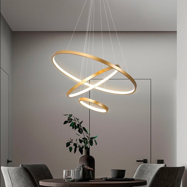 VioraLux™ Moderne LED Plafondlamp | Verstelbare Ringen voor Stijlvolle Verlichting