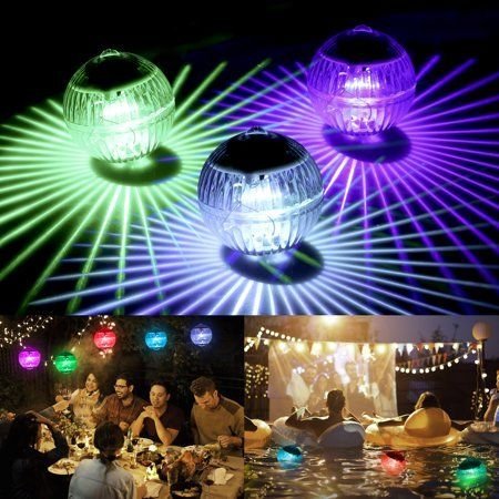 IllumaSphere - Zonne-energie Drijvende Disco Licht voor Zwembad en Tuin