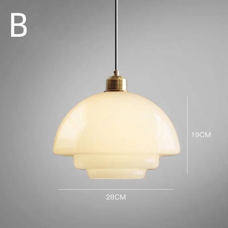 Nebulaa Glazen Hanglamp - Minimalistische Scandinavische Verlichting voor Eetkamer en Keuken