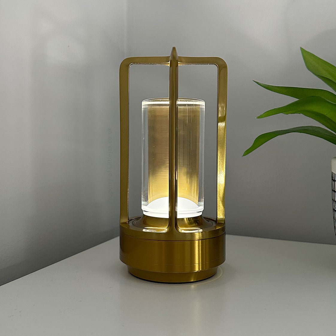 Lantrix Vintage Lantaarnlamp – Draadloze Oplaadbare Tafellamp 3 Lichtmodi Waterbestendig Ontwerp