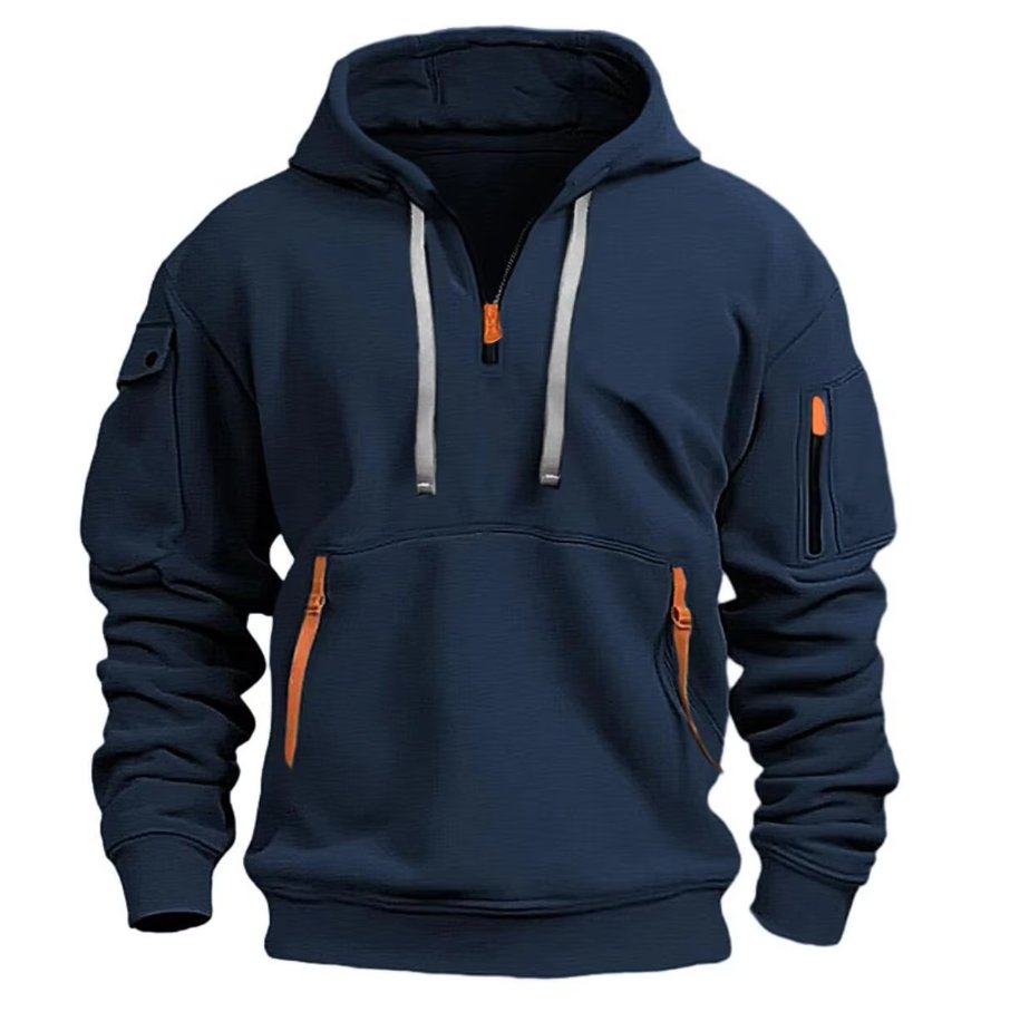 ThermaWear™ Heren Hoodie – Stijlvolle Pullover met Capuchon en Comfort