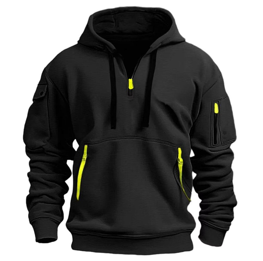 ThermaWear™ Heren Hoodie – Stijlvolle Pullover met Capuchon en Comfort