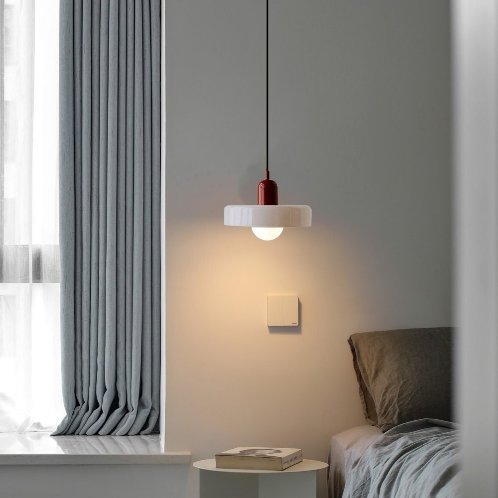 Bauhuis Glazen Hanglamp – Modern en Kleurrijk Design voor Woonkamer of Eetkamer