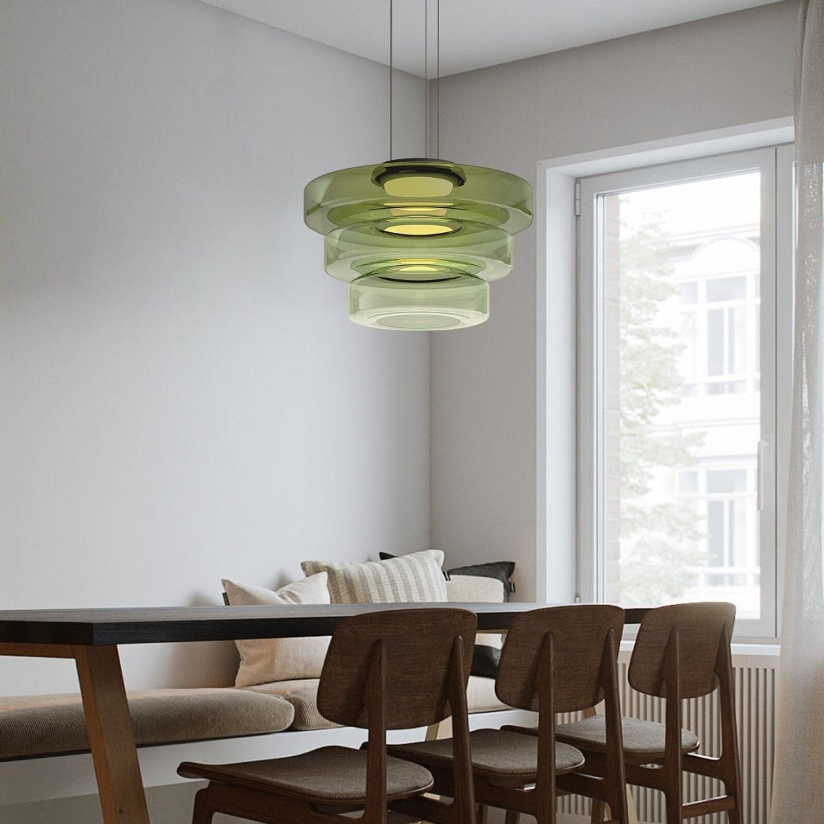 ModernoLux - Glazen Hanglampen in Bauhaus Stijl