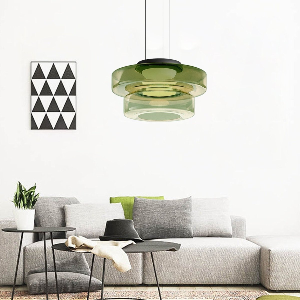 ModernoLux - Glazen Hanglampen in Bauhaus Stijl