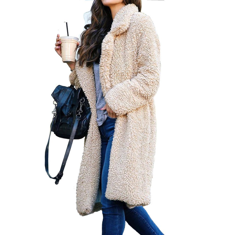 Comfy Teddy Coat - Warmte en Stijl Voor Koude Dagen