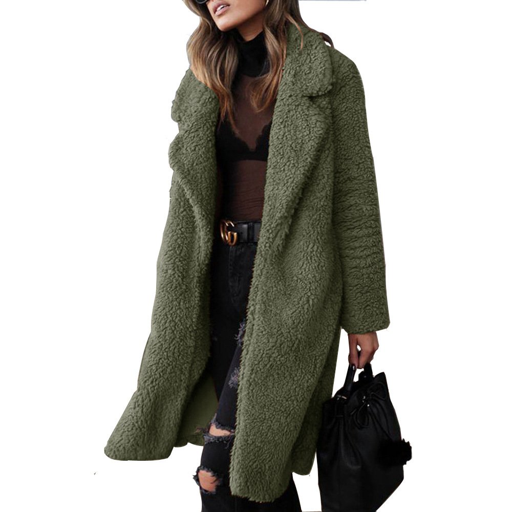 Comfy Teddy Coat - Warmte en Stijl Voor Koude Dagen