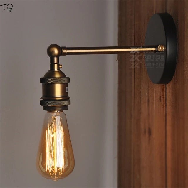 Vintage Wandlamp Industrieel - Retro LED Muurverlichting Voor Woonkamer en Keuken