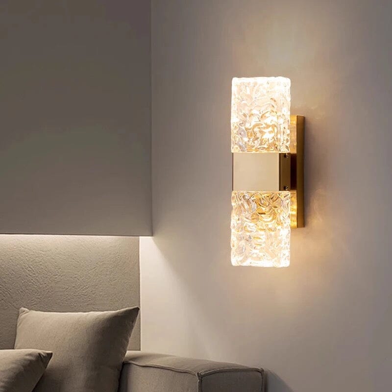 Luxe LED-Wandlamp Met Kristal - Moderne Muurverlichting Voor Hal En Woonkamer